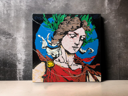 Nel mezzo del cammin di nostra vita... Io mi perdo col navigatore
70 x 70 cm