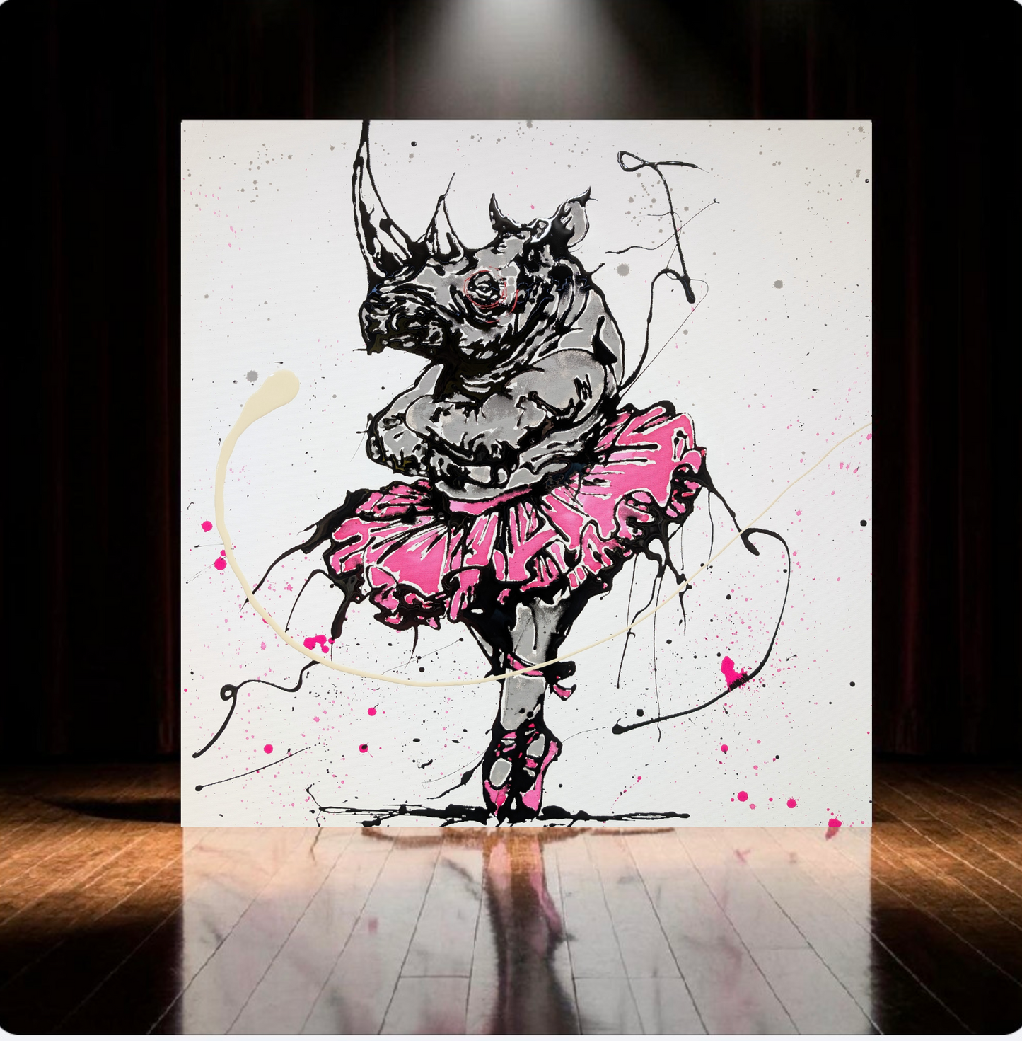 Rinoceronte ballerina 01