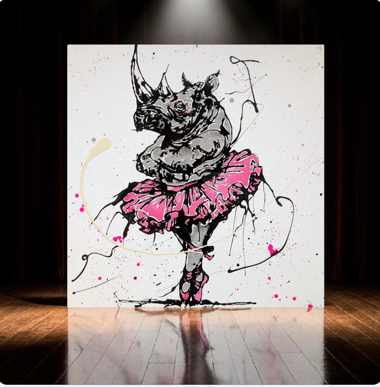 Rinoceronte ballerina 01